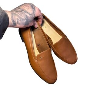 Liz Claiborne Camel Brown Loafers